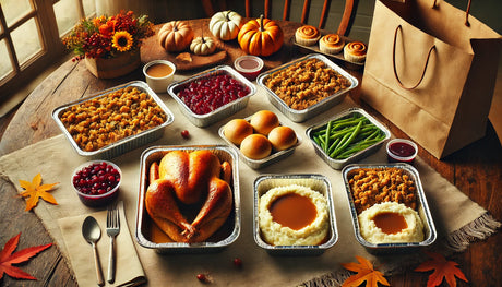 How to Create a Thanksgiving Dinner-To-Go with Disposable Foil Pans