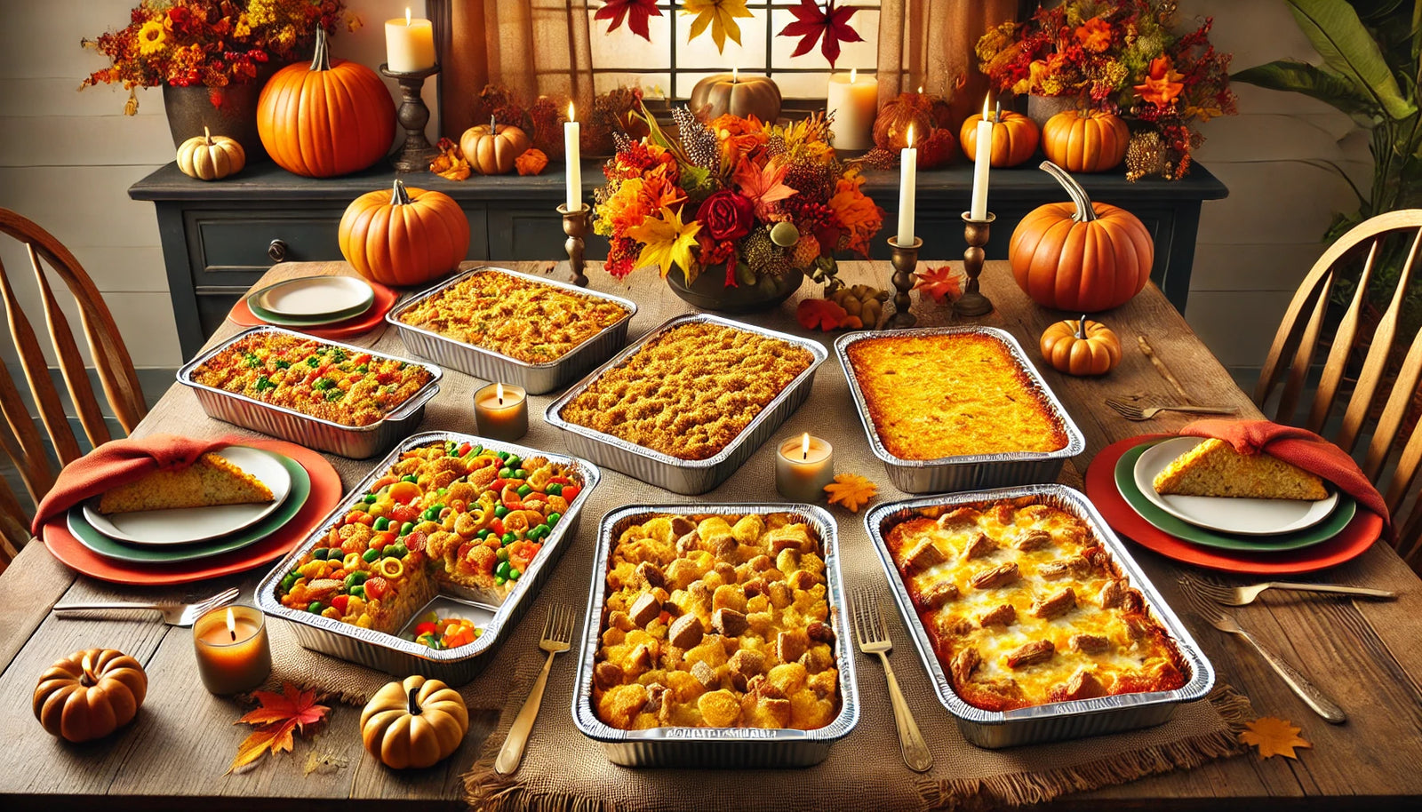 Delicious Fall Casserole Recipes Using Disposable Aluminum Pans