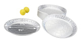 12" Shallow Disposable Aluminum Pie Pan -  Case of 500  #1243