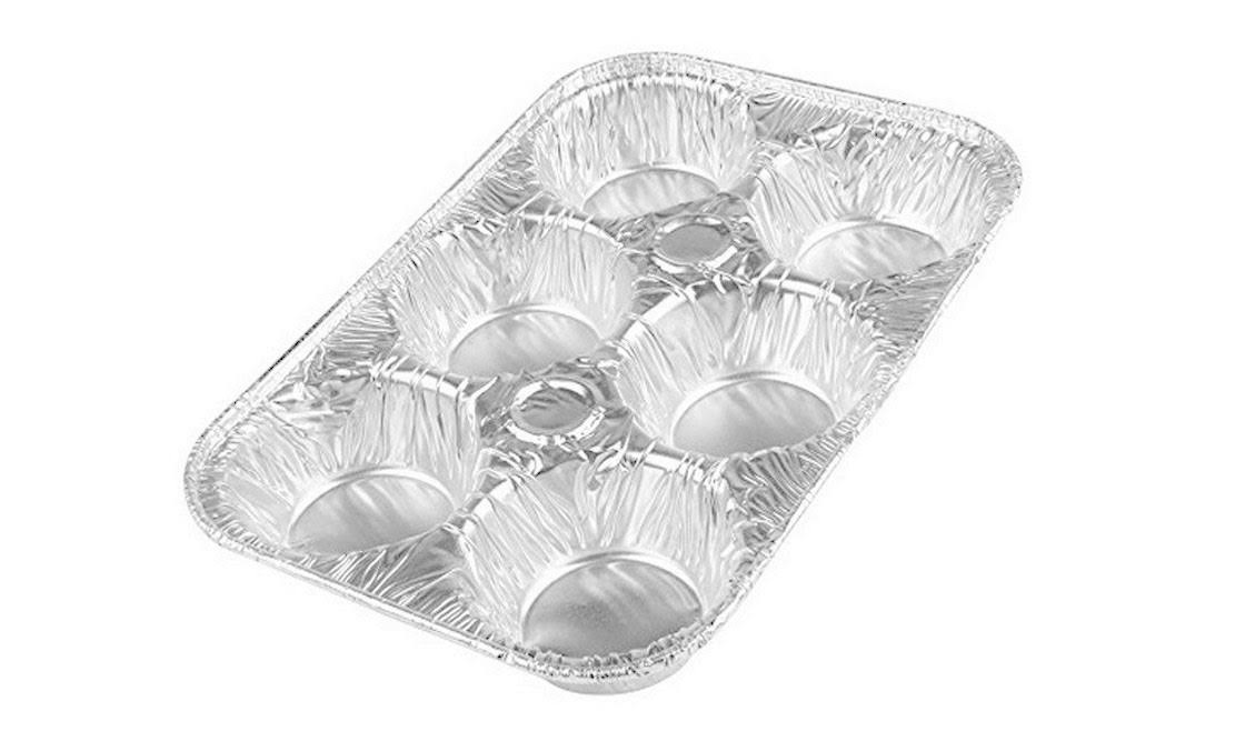 Disposable 6 Cup Muffin Pan or cupcake pan - Case of 200- #1500