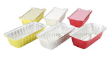 1½ lb. Closable Colored Foil Loaf Pan with Board Lid - Case of 1000 - #1650L