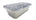 2 lb. Colored  Closable Foil Loaf Pan with Plastic Lid - Case of 1000- #1850P