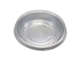 Handi-Stax 9" Round Gourmet To-Go Take Out Pans with Lids - Case of 50