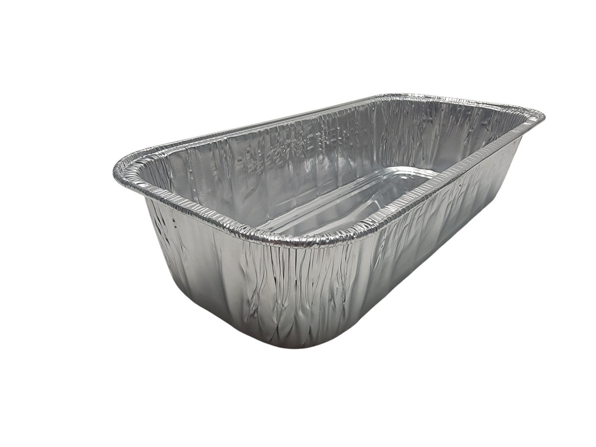 3 lb. Disposable Aluminum Loaf Pan - Case of 350 - #5300NL