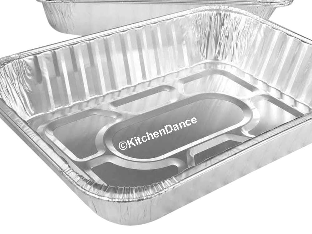 Disposable Rectangular Roasting Pan - Case of 50  #41110