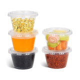 Prime Source Clear Lid for 2 oz. Portion Cups - Case of 2500