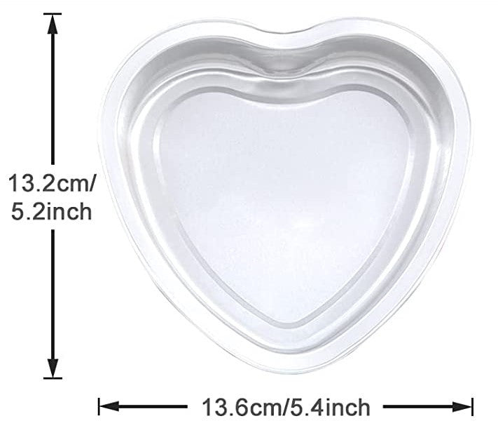 8 oz. Colored Heart Shaped Dessert or tart pan - Case of 1000 - #A255NL