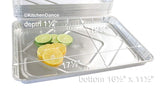 Disposable Aluminum Half Sheet Cake Pan - Case of 100 - #7300NL