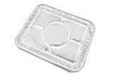 Disposable Foil Lids for Half Size Steam Table Pan - Case of 100 - #8200