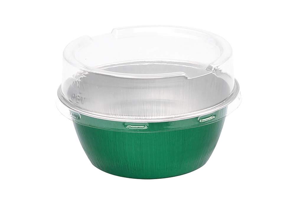 4 oz. Disposable Colored Aluminum Ramekins with Lids Case of 2000- #A50P