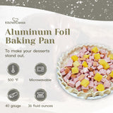 D & W  Fine Pack 11" Disposable Aluminum Foil Pie Pan - Case of 250 - #11104