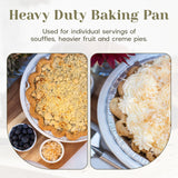 D & W  Fine Pack 11" Disposable Aluminum Foil Pie Pan - Case of 250 - #11104