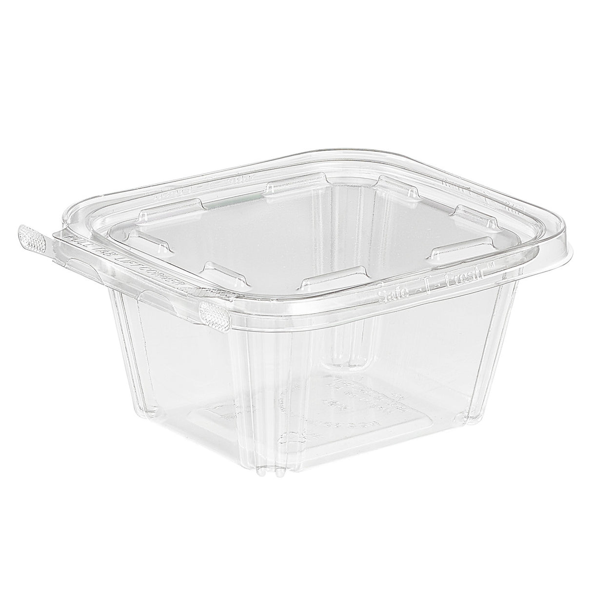 Safe-T-Fresh® tamper evident 16 oz. Deli Container - Case of 240