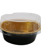 5 oz. Foil Cup with Plastic Lid  Case of 2000 - #A41P