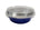 8 oz. Smoothwall Colored Disposable Foil Pan with Snap-on Plastic Lid - Case of 1000 - #A42P