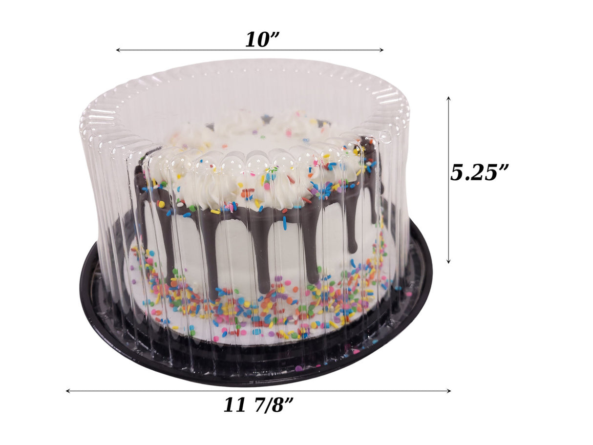 10" Cake Container for 2-3 layers  Case of 80 - #WG40